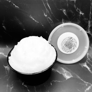 Leather Sugar Scrub 12 ounces hand crafted